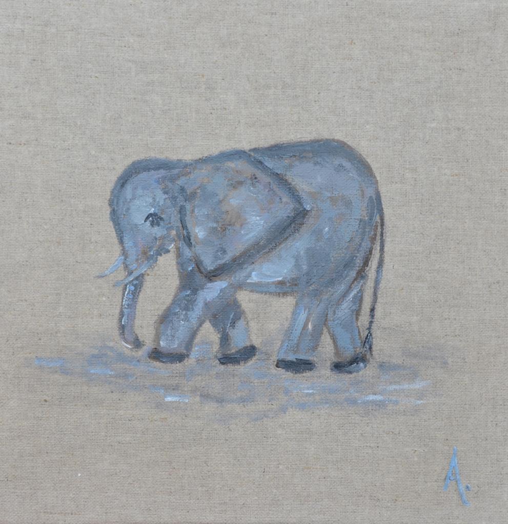 elephant 20X20