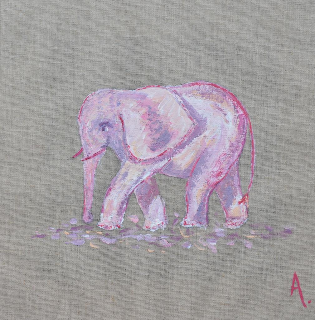 elephant 20X20 