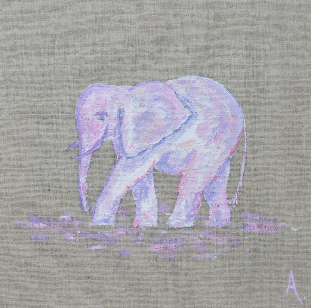 elephant 20X20 