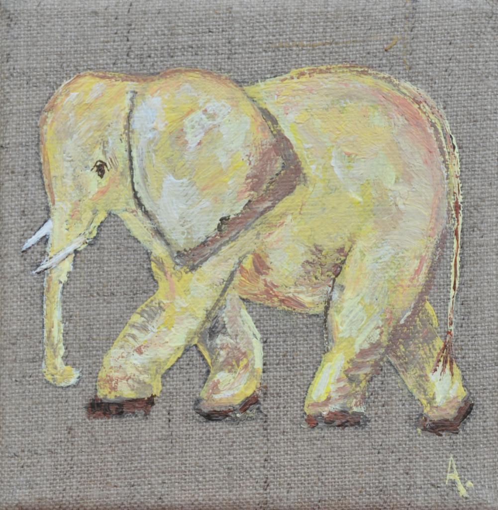 elephant 20X20