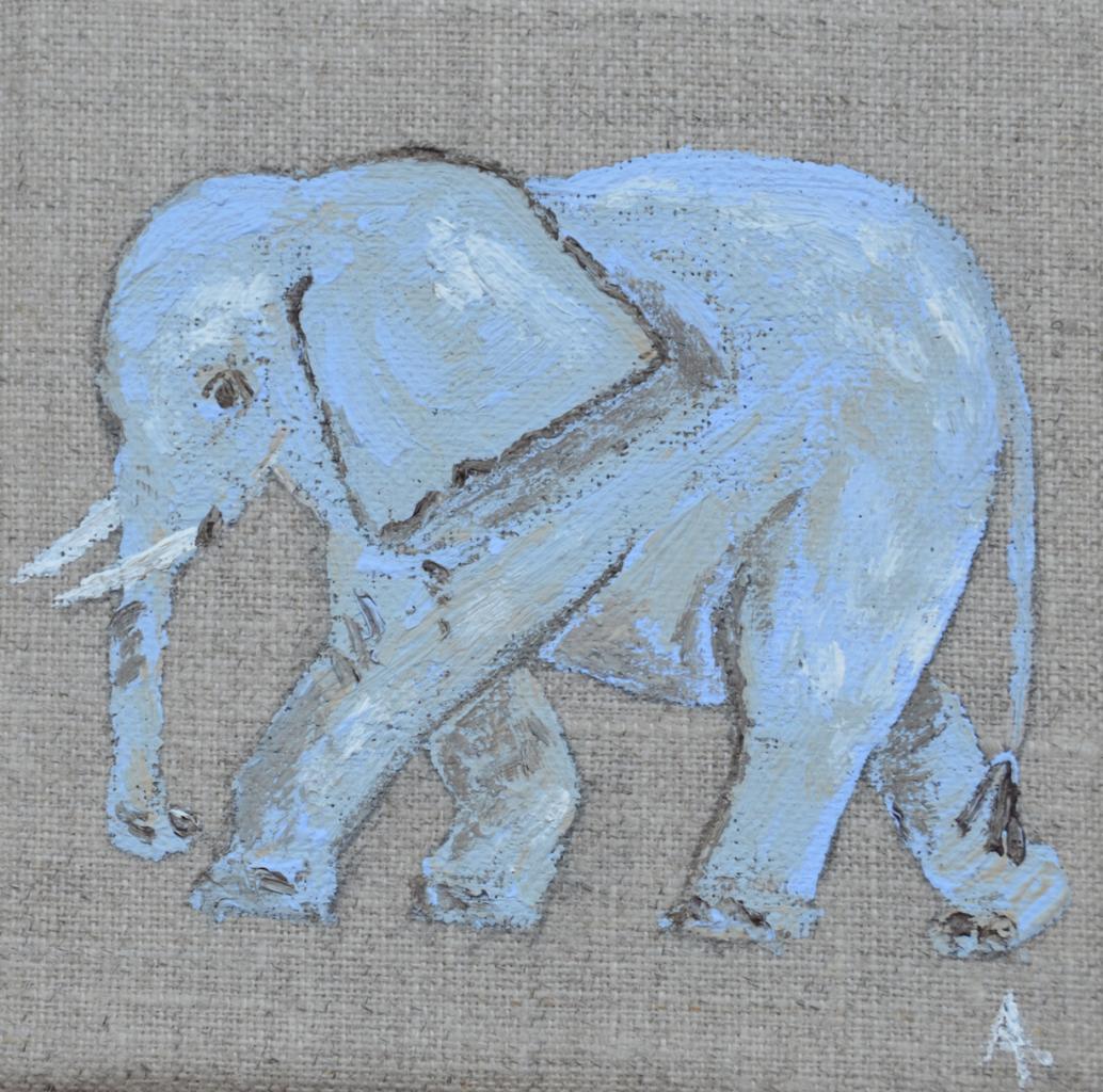 elephant 10X10