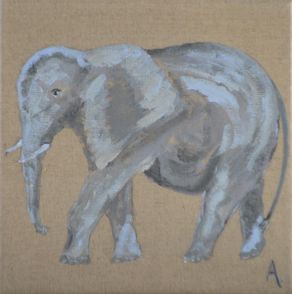 elephant 20X20